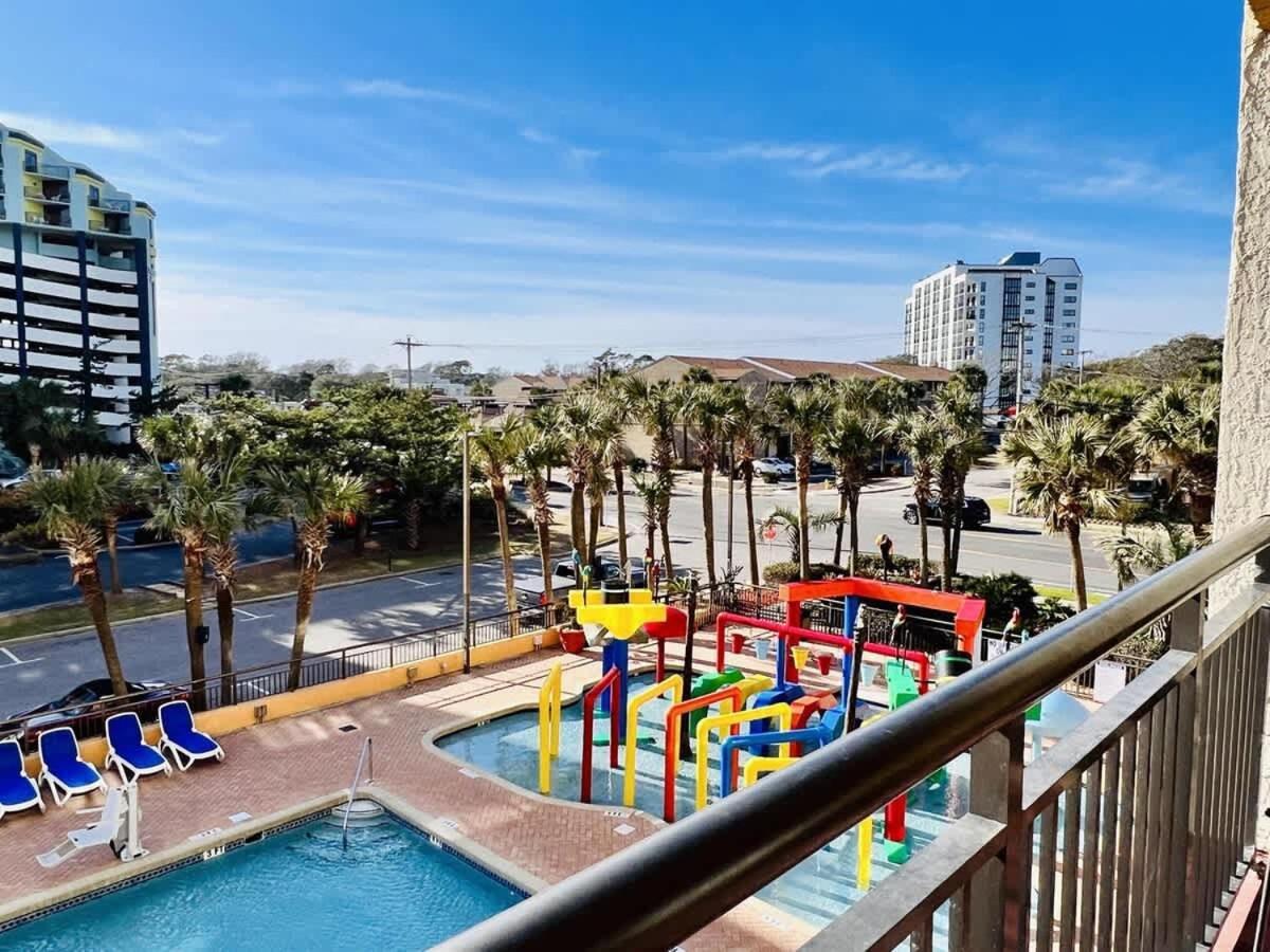 *See The Waves From Your Big Balcony*Great Pools, Hot Tubs*H34 شاطئ ميرتل المظهر الخارجي الصورة